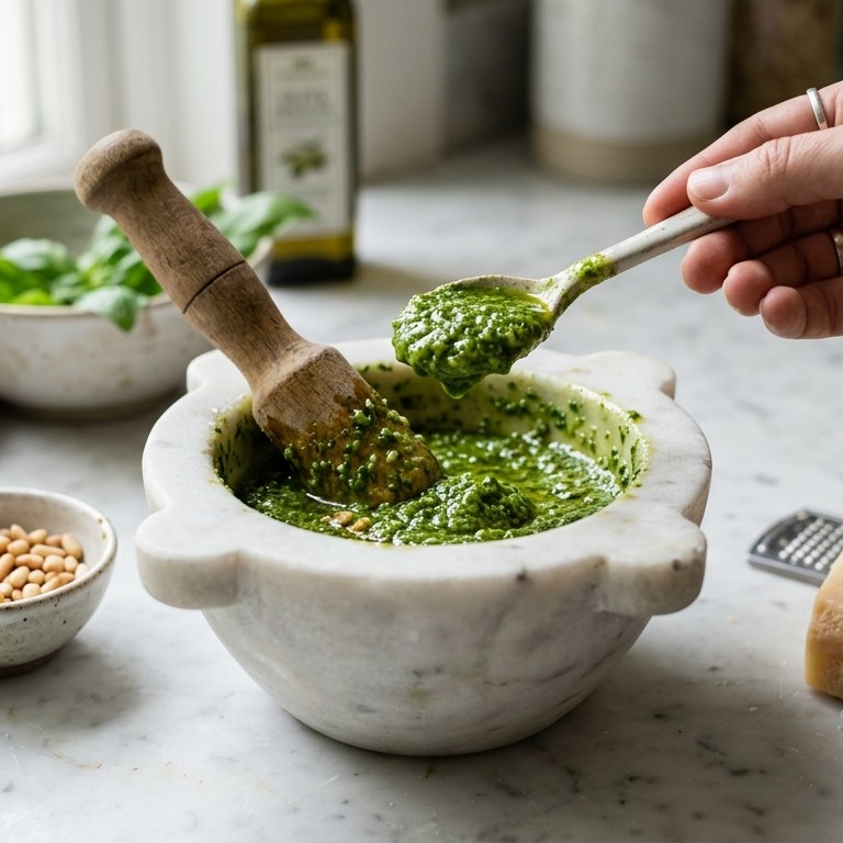 Verse pesto recept