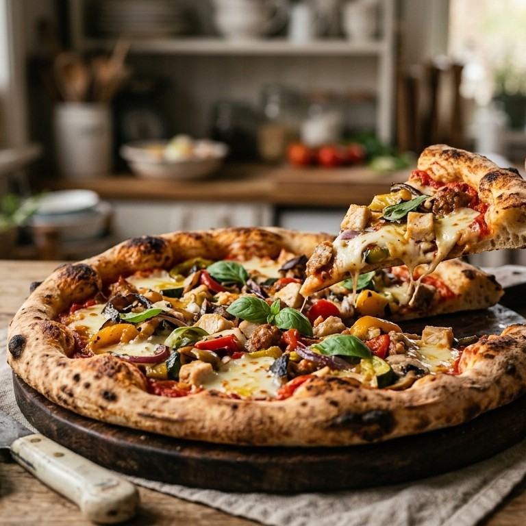 Verse pizza recept