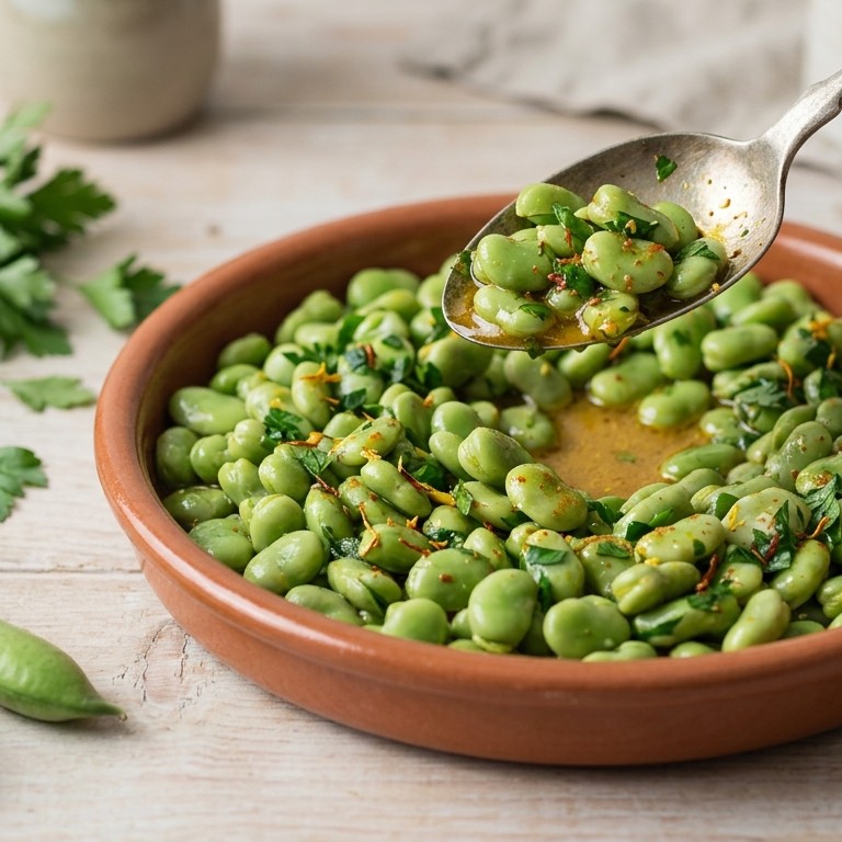 Verse tuinbonensalade recept