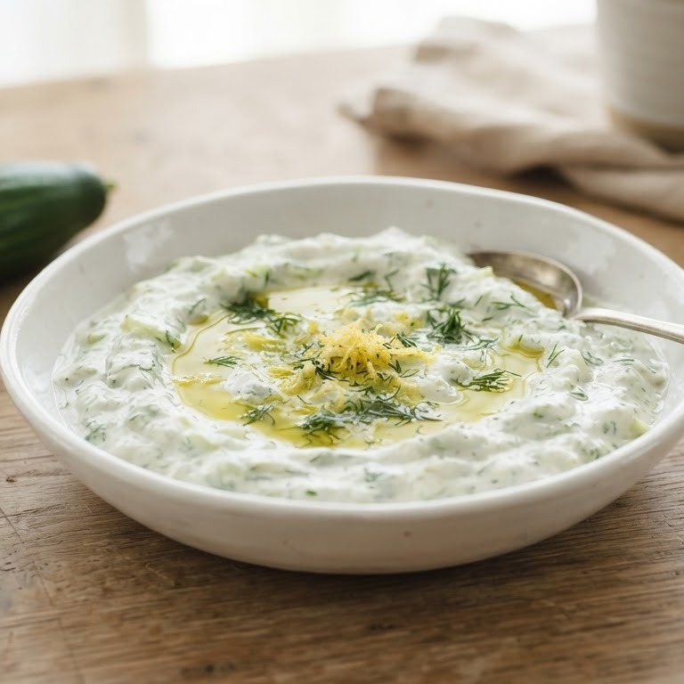 Verse tzatziki recept