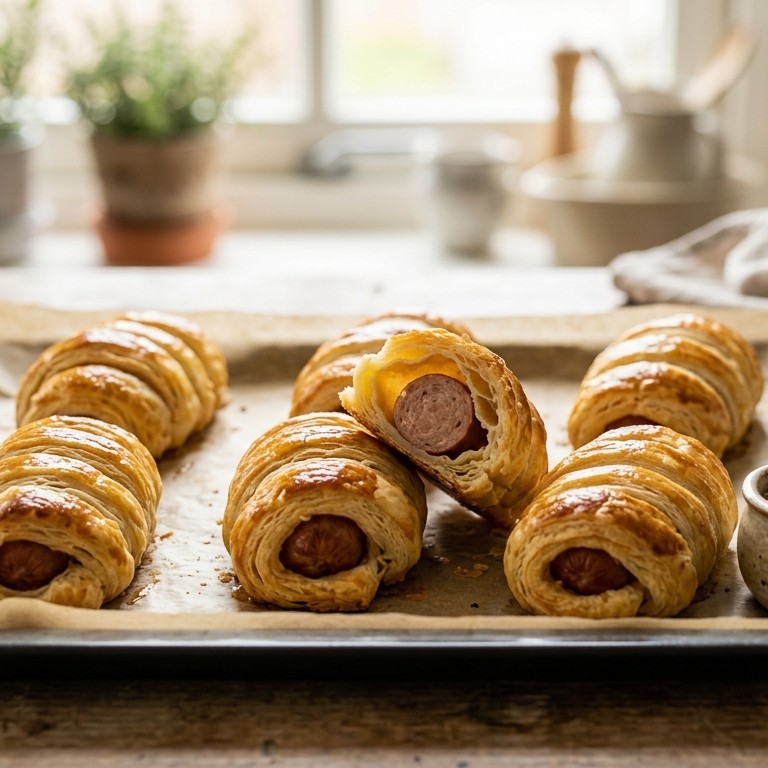 Verstopte knakworst recept