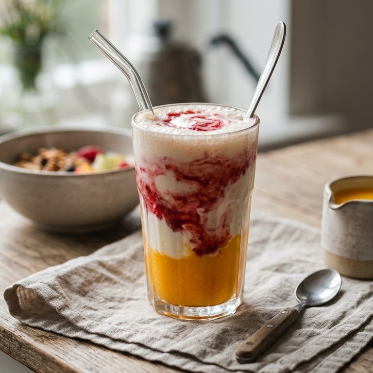 Viamine milkshake recept