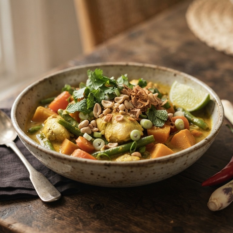 Vietnamese kipcurry recept