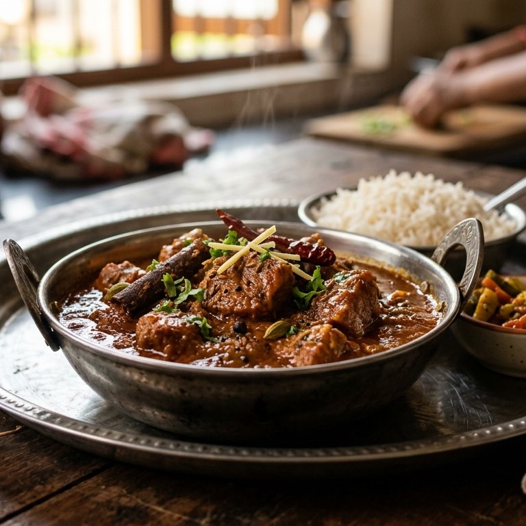 Vindaloo (Heet en zuur varkensvlees) recept