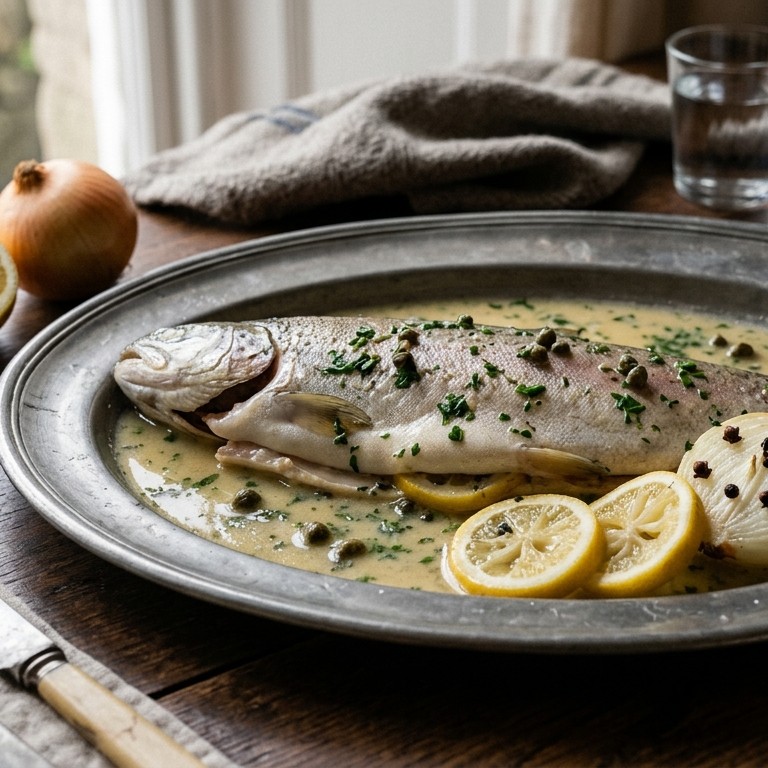 Vis Forel op Schotse wijze recept