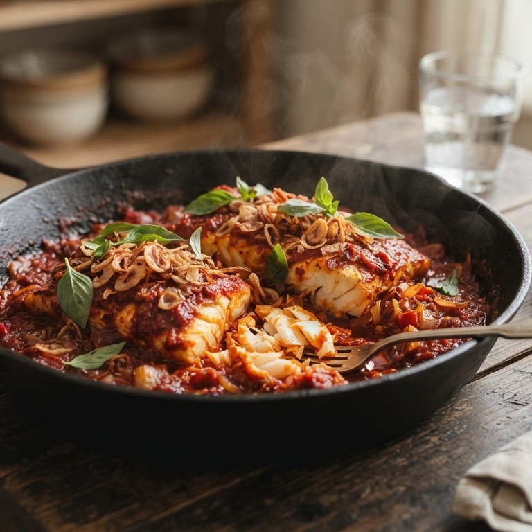 Vis Kabeljauw Bumbu Bali recept