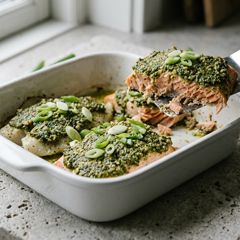 Vis met Pesto recept