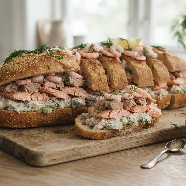 Visbrood recept