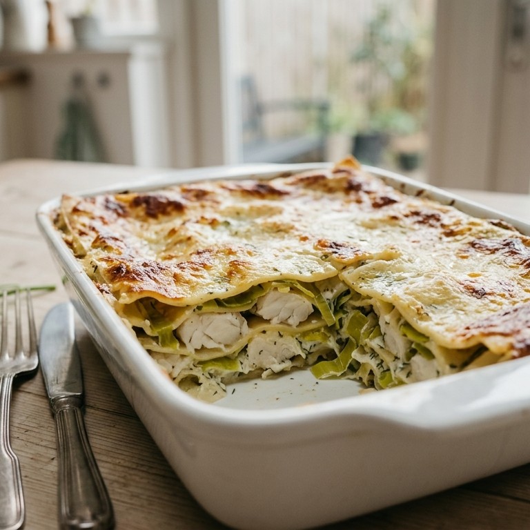 Vislasagne recept