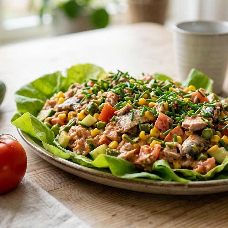 Vissalade recept