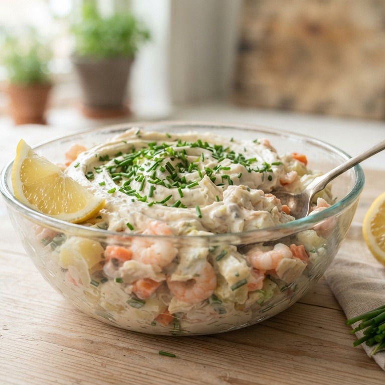 Vissalade recept