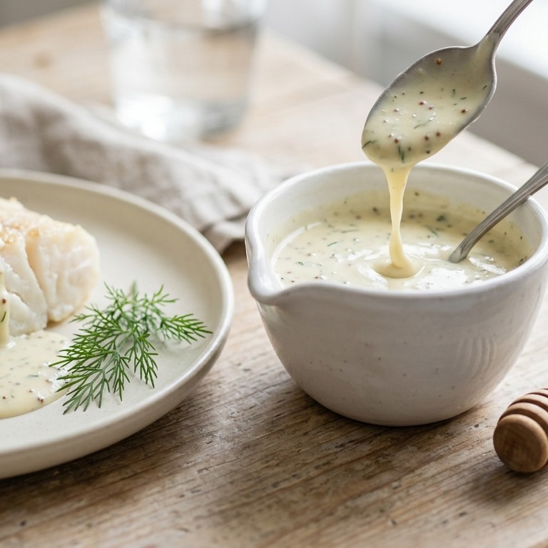 Vissausje recept