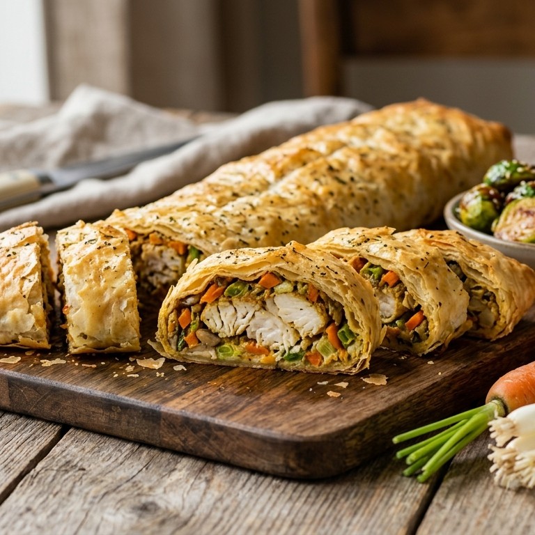Visstrudel recept