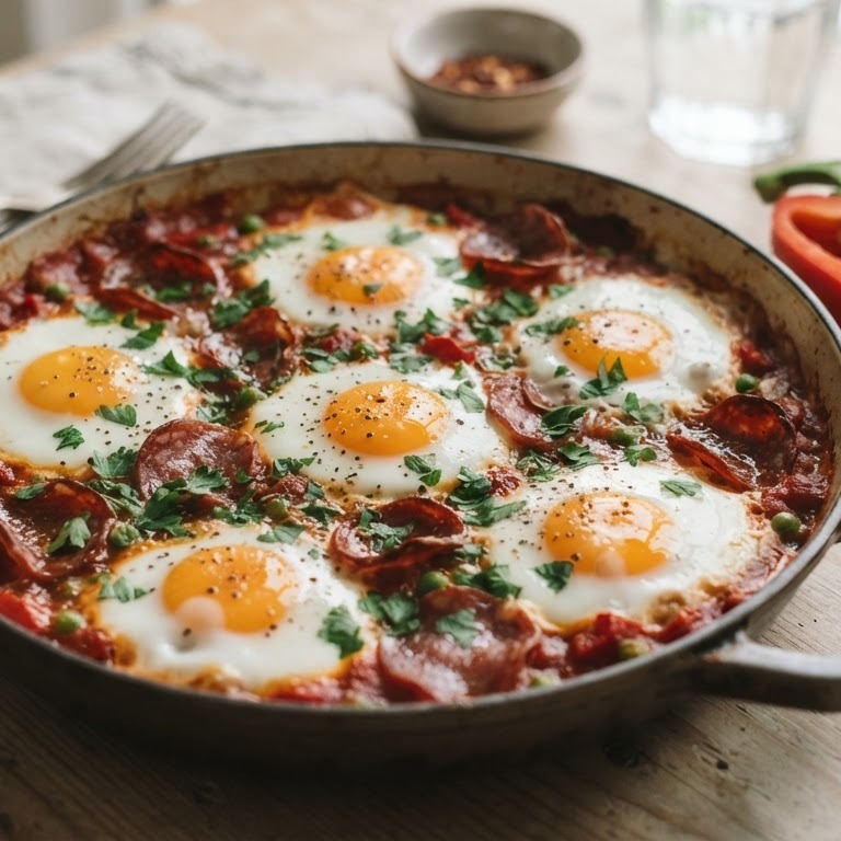 Vlammende eieren recept