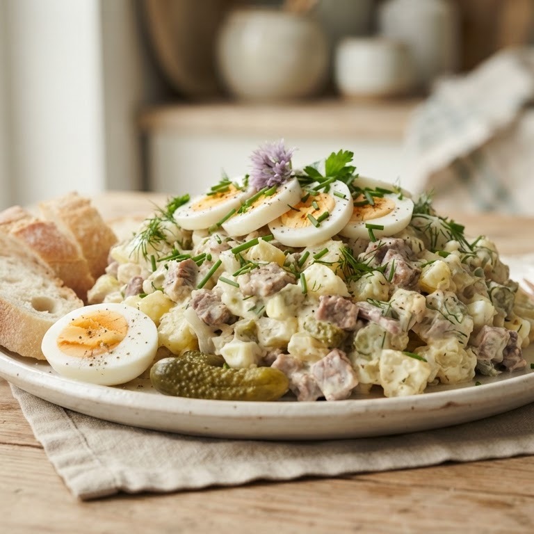 Vlees-salade recept