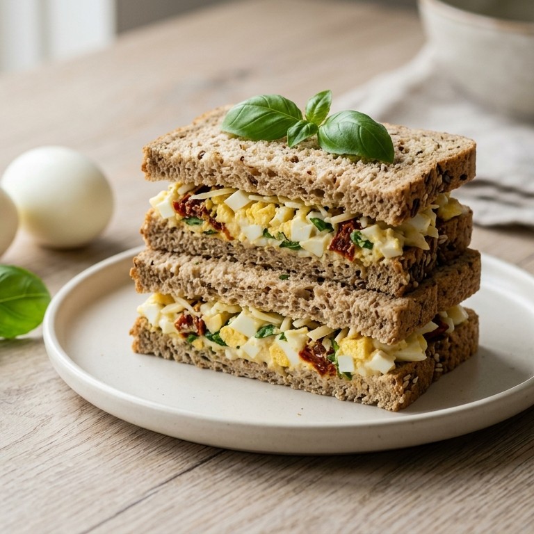 Volkoren ei-sandwiches recept