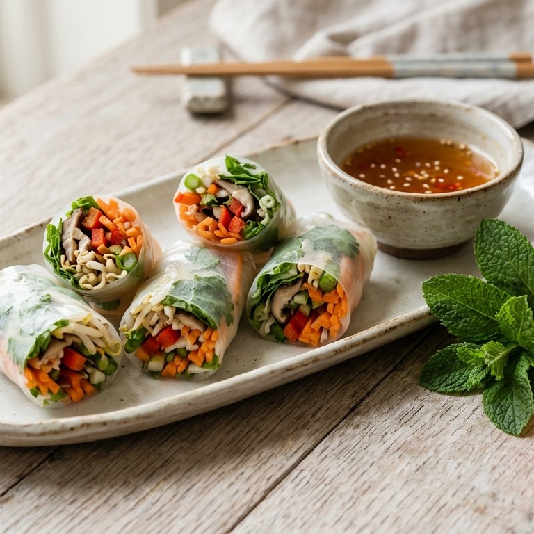 Voorjaarsrolletjes recept