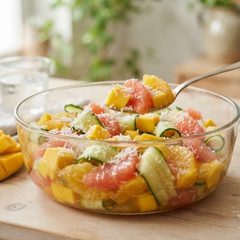 Vruchtensalade met kokos recept