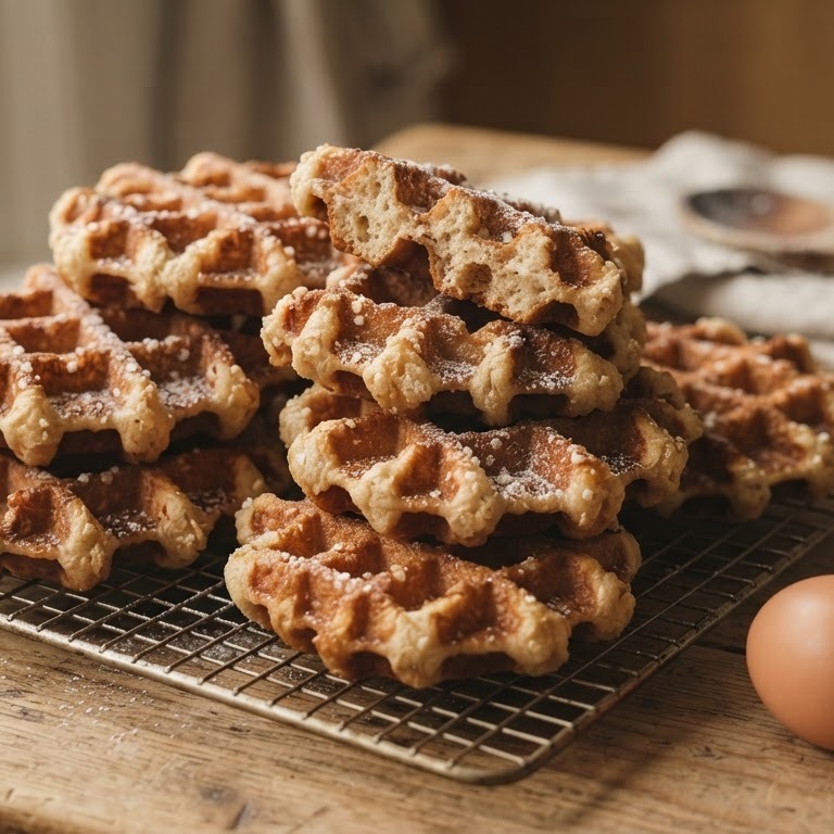 Wafels uit Belgie 10 stuks recept