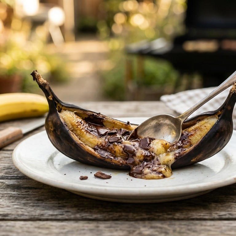 Warme choco-banaan recept