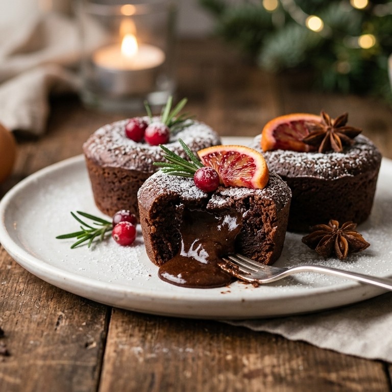 Warme chocoladetaartjes recept