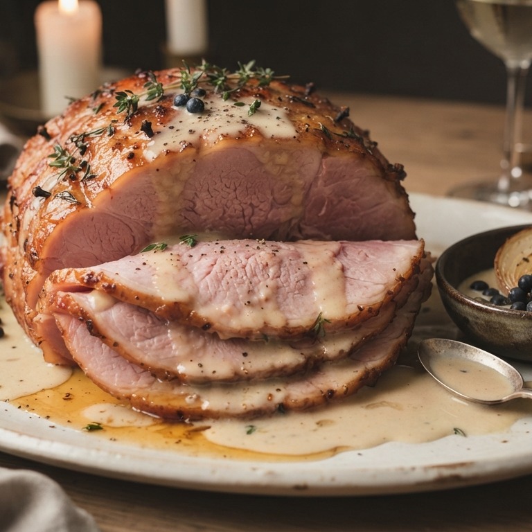 Warme ham als hoofdgerecht recept