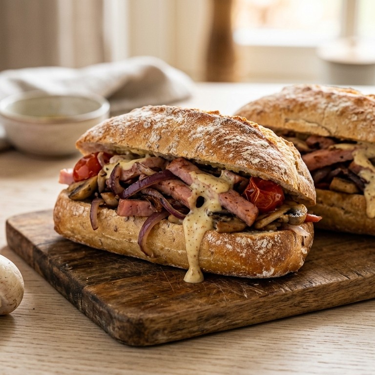 Warme ham salade recept