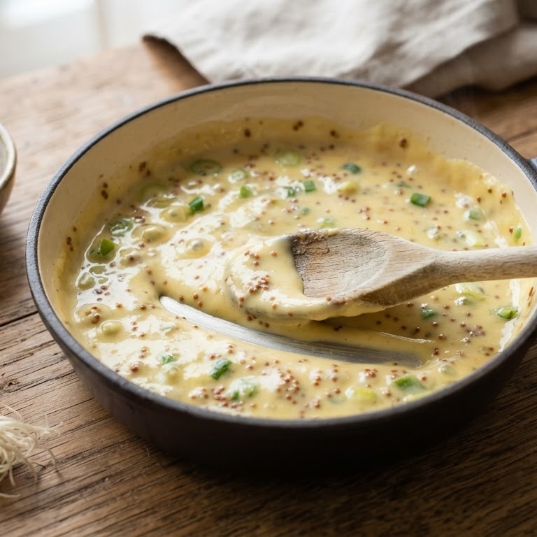 Warme mosterdsaus recept