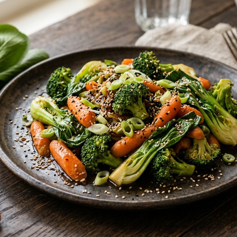Warme oosterse salade recept