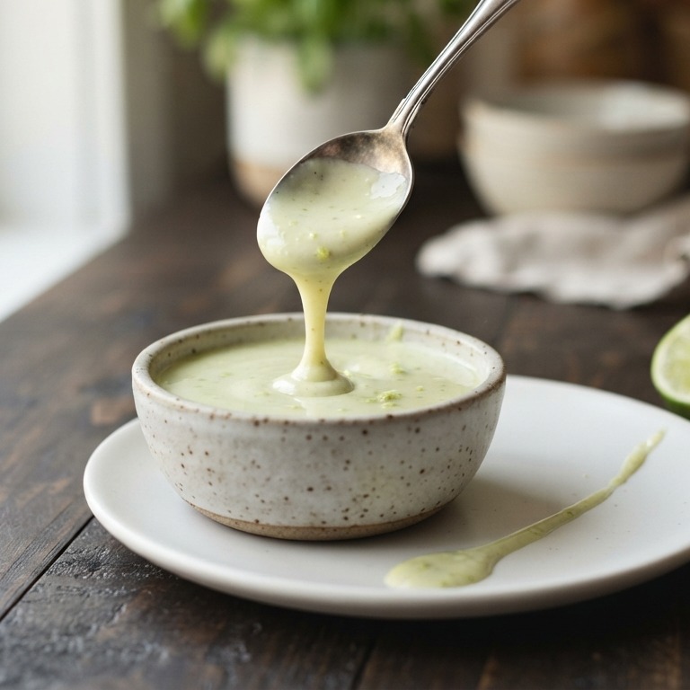 Wasabi dressing recept