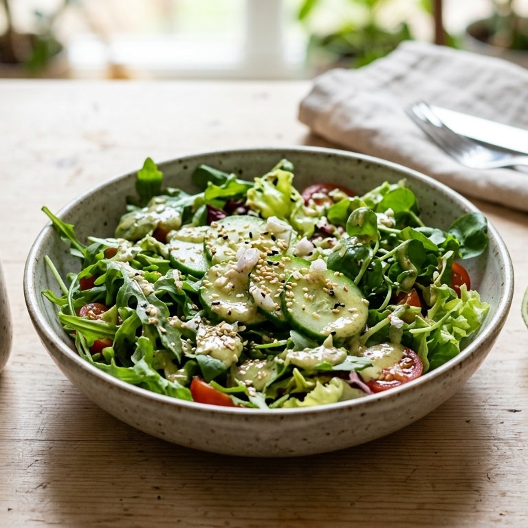 Wasabidressing met sesam recept