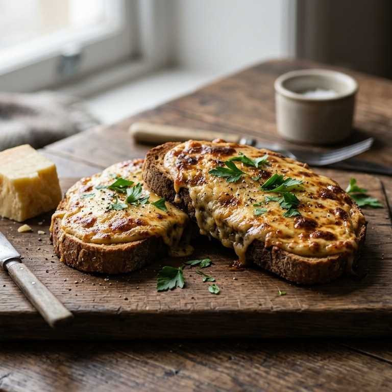 Welsh rarebit recept