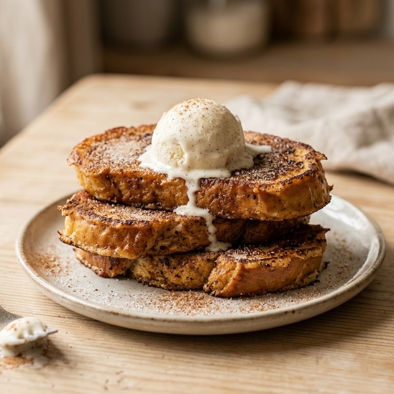 Wentelteefjes met ijs recept