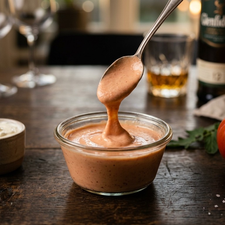 Whiskey cocktailsaus recept