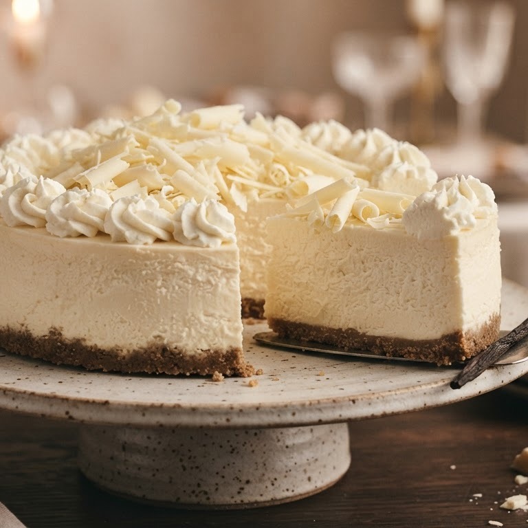 White Chocolate Cheesecake recept
