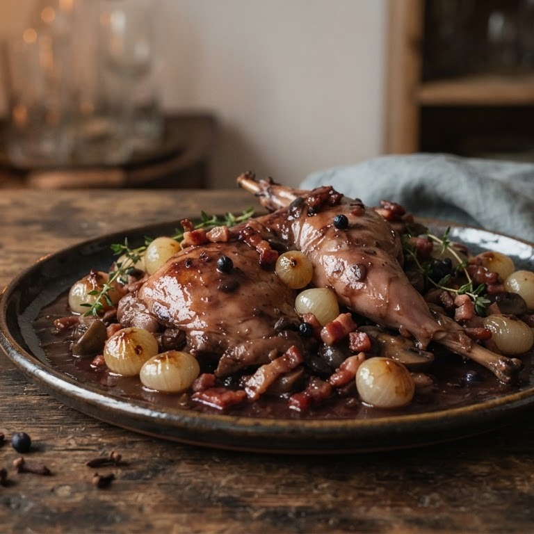 Wild konijn van de jager recept