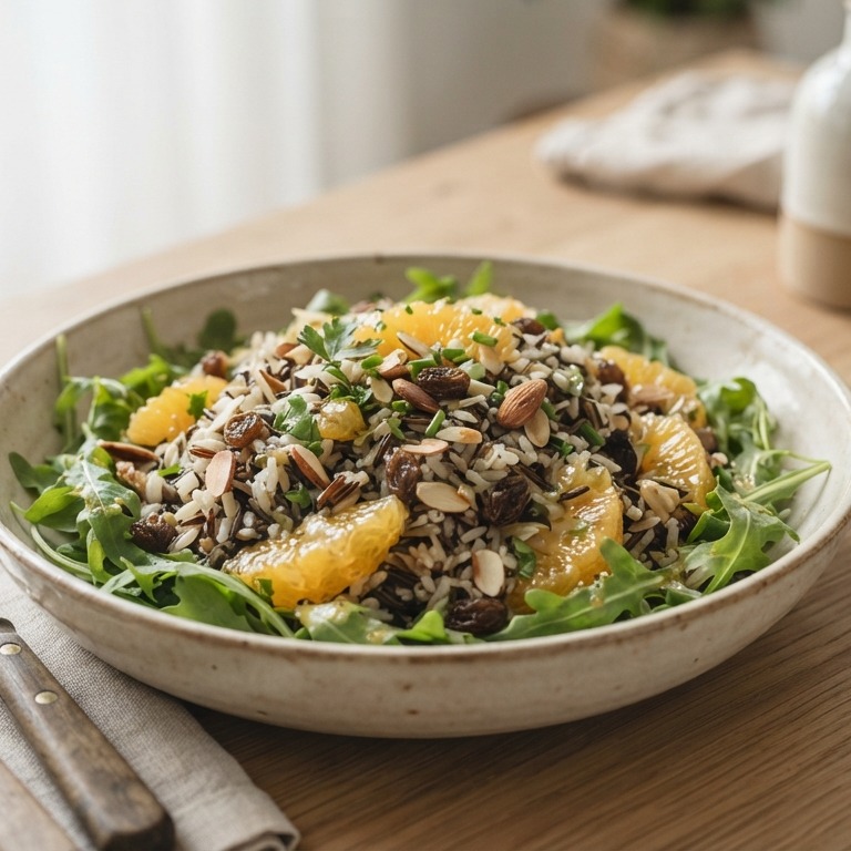 Wilde rijstsalade recept