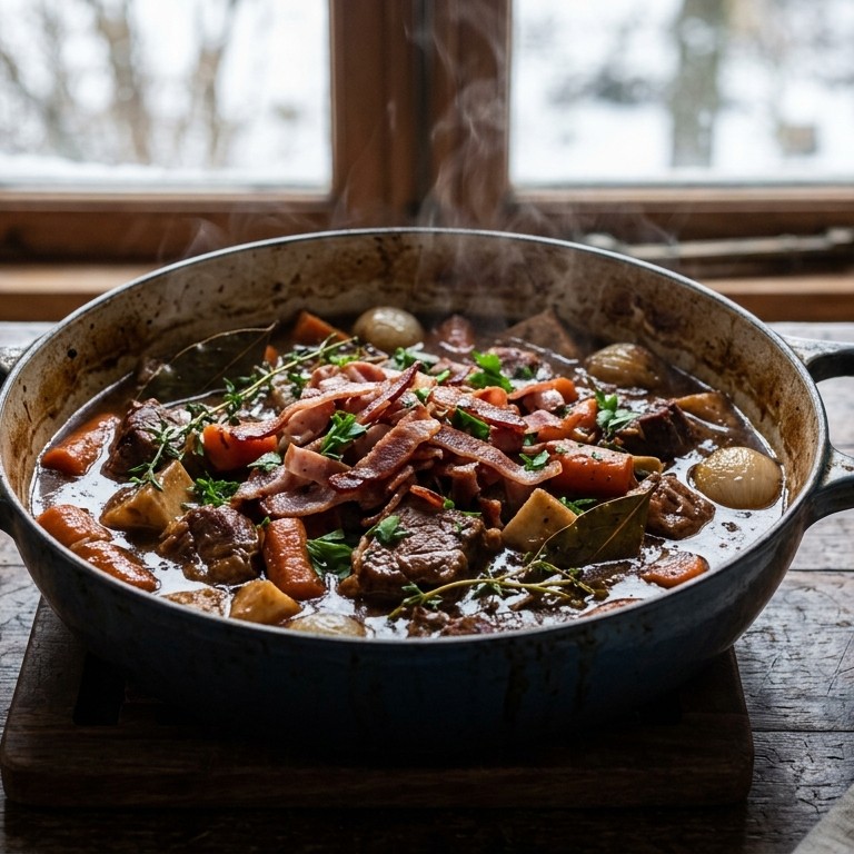 Winterse stoofpot met abdijbier recept