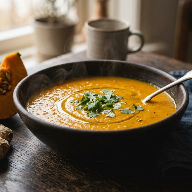 Wintersoep pompoen recept