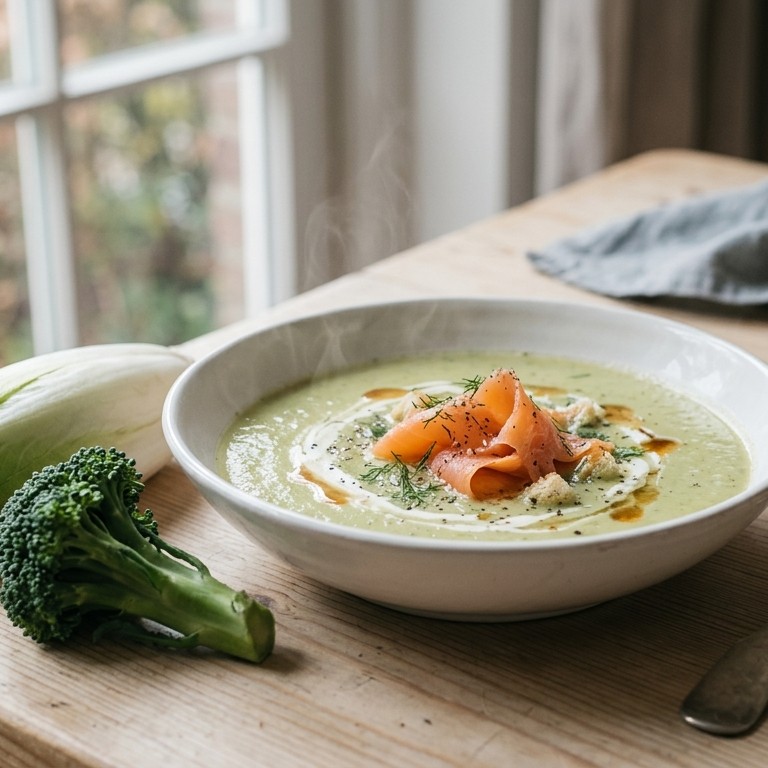 Witlof broccolisoep recept