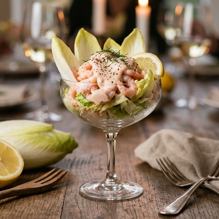 Witlof garnalencocktail recept