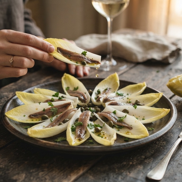 Witlof met ansjovis recept