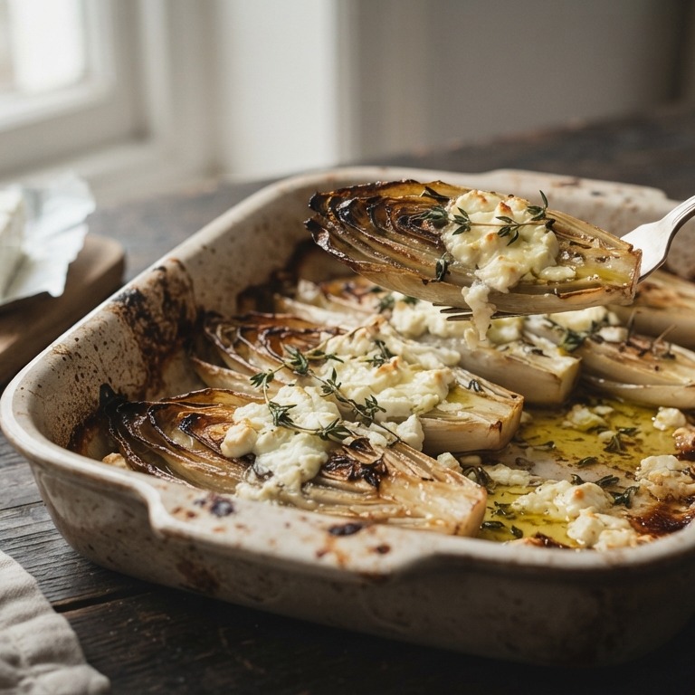 Witlof met feta uit de oven recept