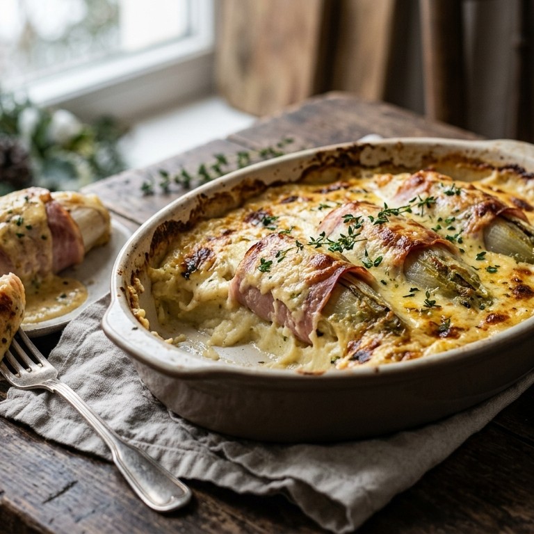 Witlof ovenschotel recept