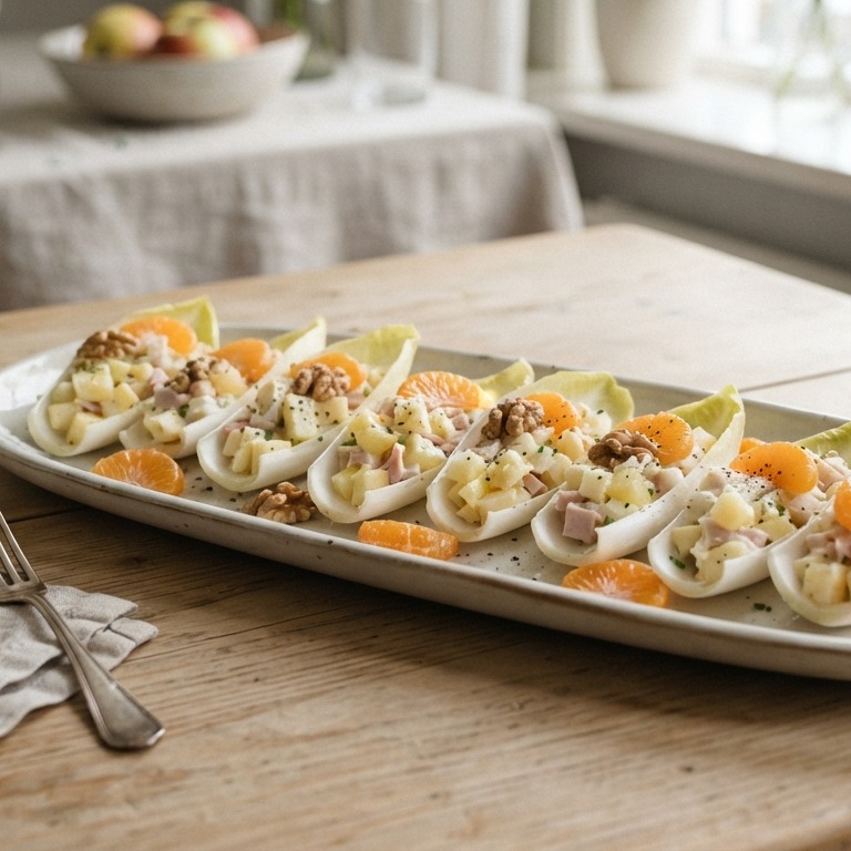 Witlof salade recept