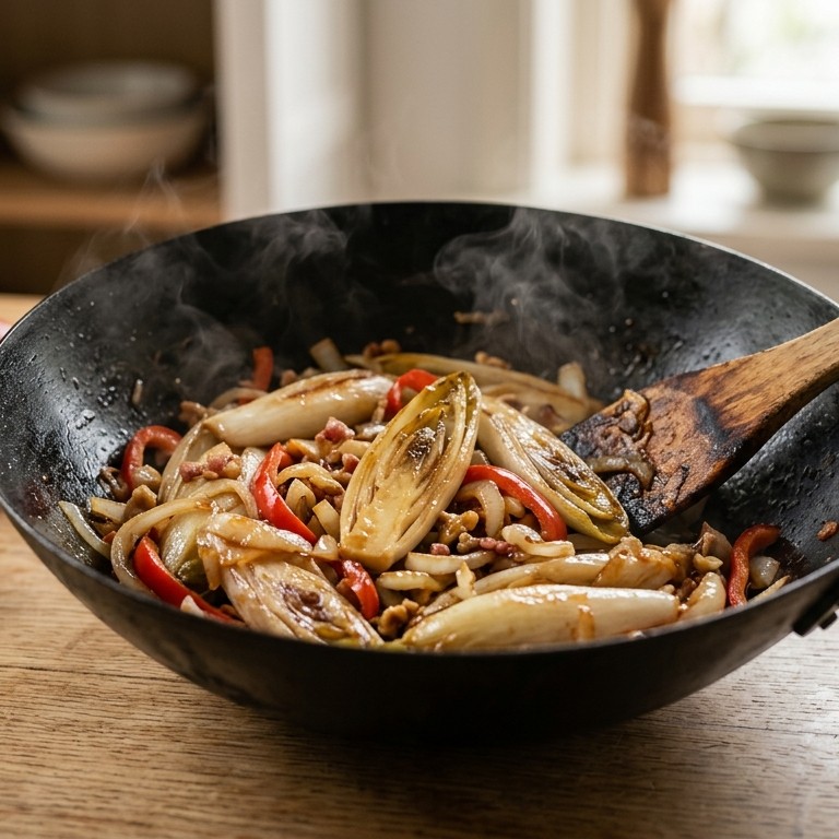 Witlof uit de wok recept