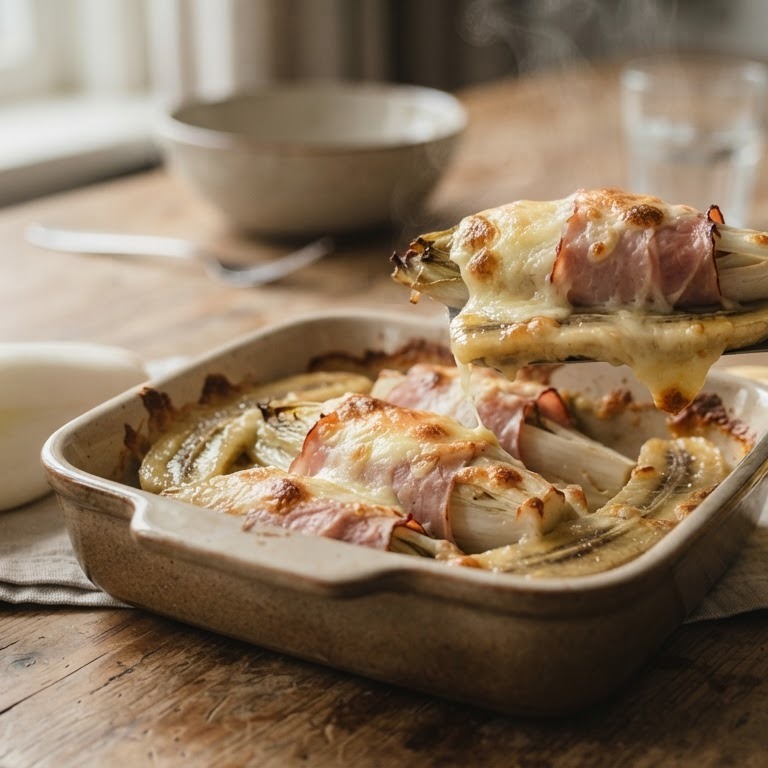 Witlof uit oven met banaan recept
