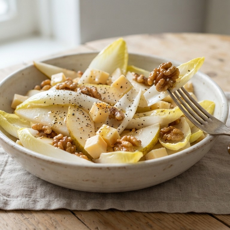 Witlofsalade met kaas recept