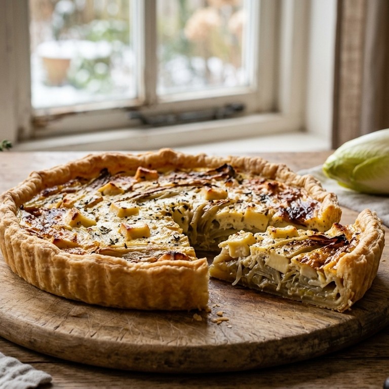 Witloftaart met komijnekaas recept
