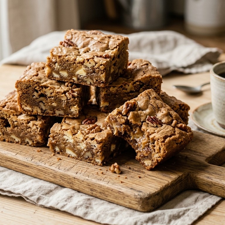 Witte chocolade-walnoten-pecannotencake recept